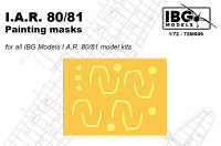 IBG 72M009 1/72  I.A.R. 80/81  Painting Masks (For IBG kits)